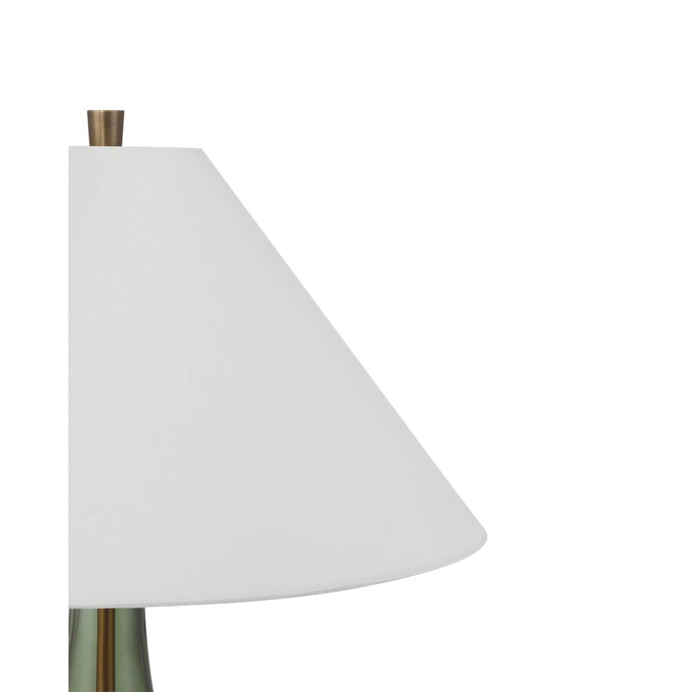Currey And Company 6000-1010  Olive Green Table Lamp Image 4