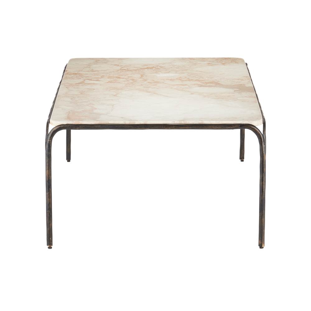Currey And Company 4000-0220  Crema Cocktail Table Image 2