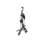 Currey And Company 1200-0913 Bronze Herons On Branch Bronze Image 6