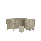 Currey And Company 2200-0020 Portland,Faux Bois Medium Faux Bois Planter Image 4