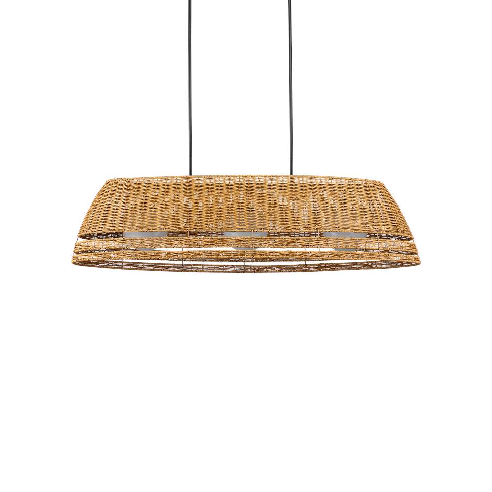 Currey And Company 9500-0021  Barbary Oval Outdoor Chandelier Image 4