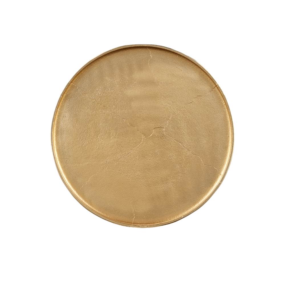 Currey And Company 4000-0208 Gold Jussi Drinks Table Image 4