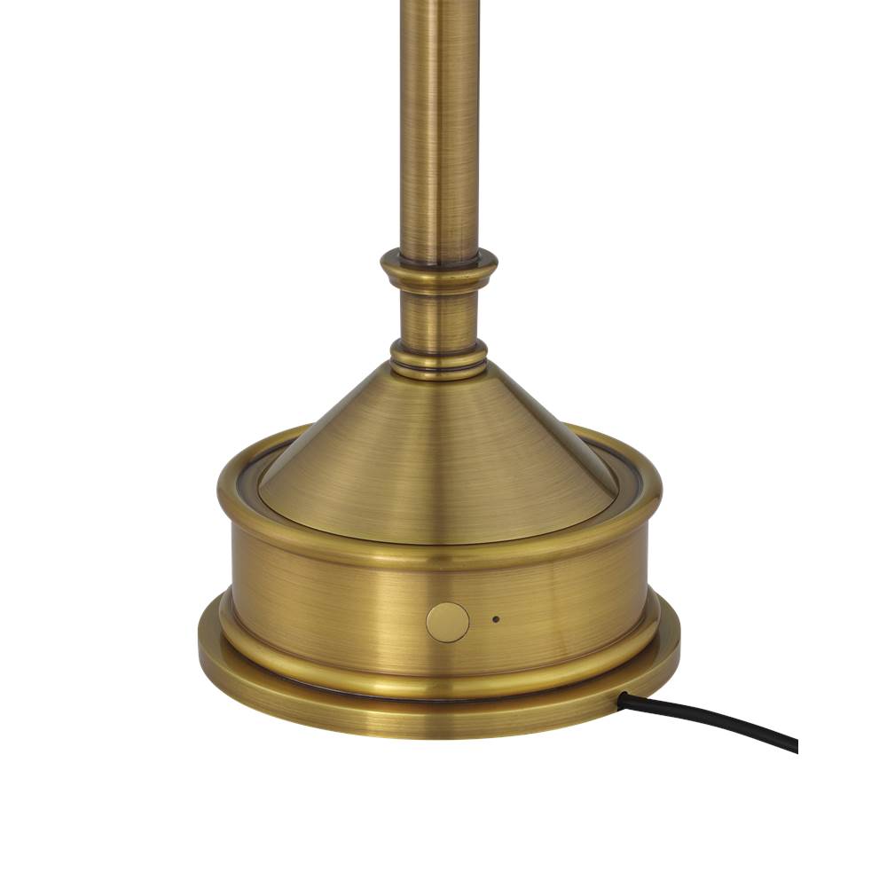 Currey And Company 6700-0007 Brass Traipse Brass Cordless Table Lamp Image 6