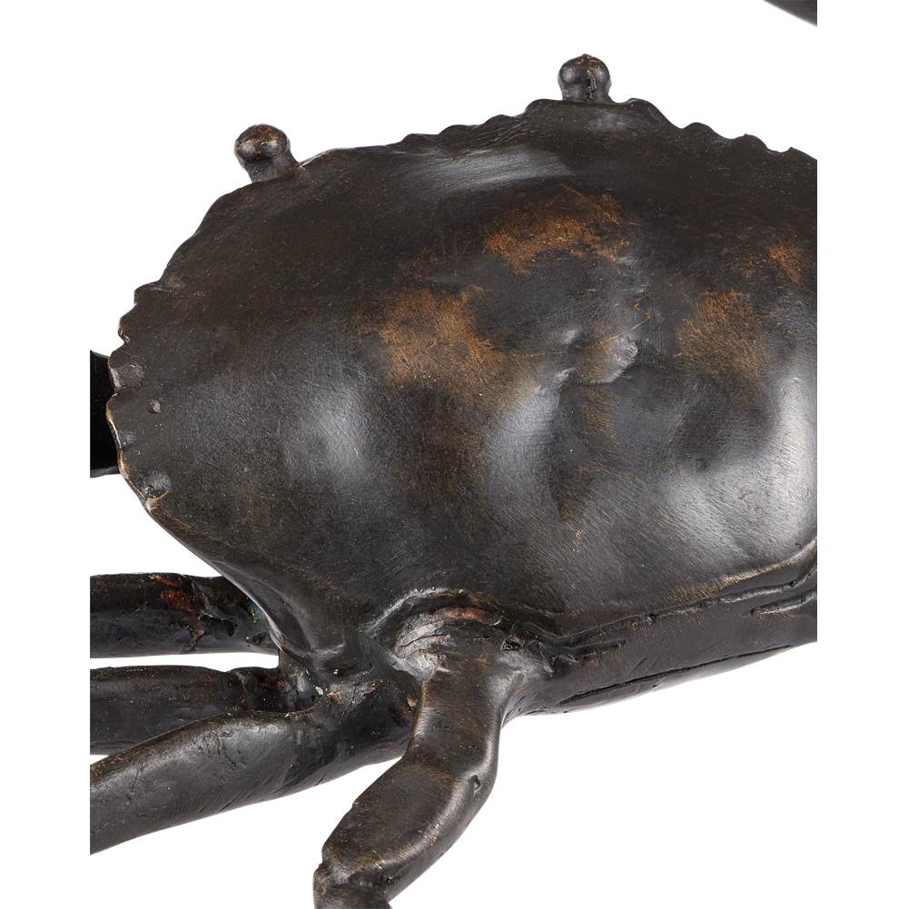 Currey And Company  Crab Bronze