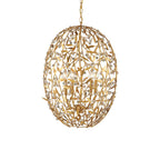 Currey And Company 9000-1290 Gold Secret Garden Gold Chandelier Image 1