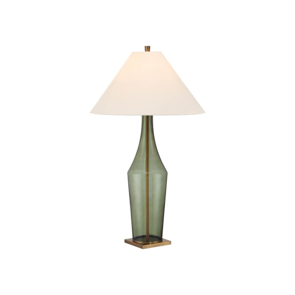 Currey And Company 6000-1010  Olive Green Table Lamp Image 1