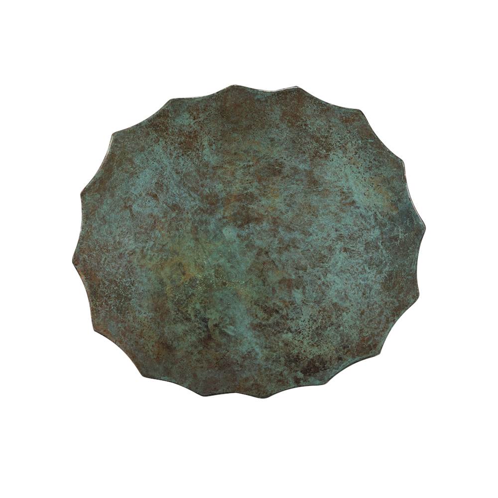 Currey And Company 4000-0207 Verdigris Tunis Accent Table Image 4