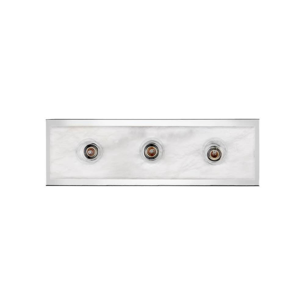Currey And Company 5800-0054 Natural,Polished Nickel Berdine Medium Nickel Bath Wall Sconce Image 3