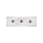 Currey And Company 5800-0054 Natural,Polished Nickel Berdine Medium Nickel Bath Wall Sconce Image 3