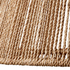 Currey And Company 9000-1154 Natural,Beige,Frosted White Parnell Natural Pendant Image 4