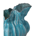Currey And Company Flying Silk Blue Vase