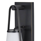 Currey And Company  Brompton Bronze Bath Wall Sconce
