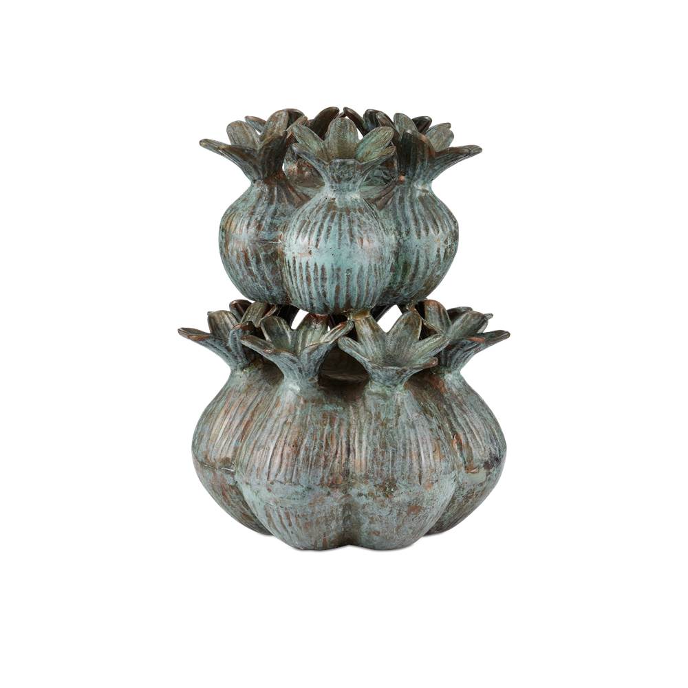 Currey And Company 1200-0940 Verdigris Amsterdam Tulip Vase Image 1