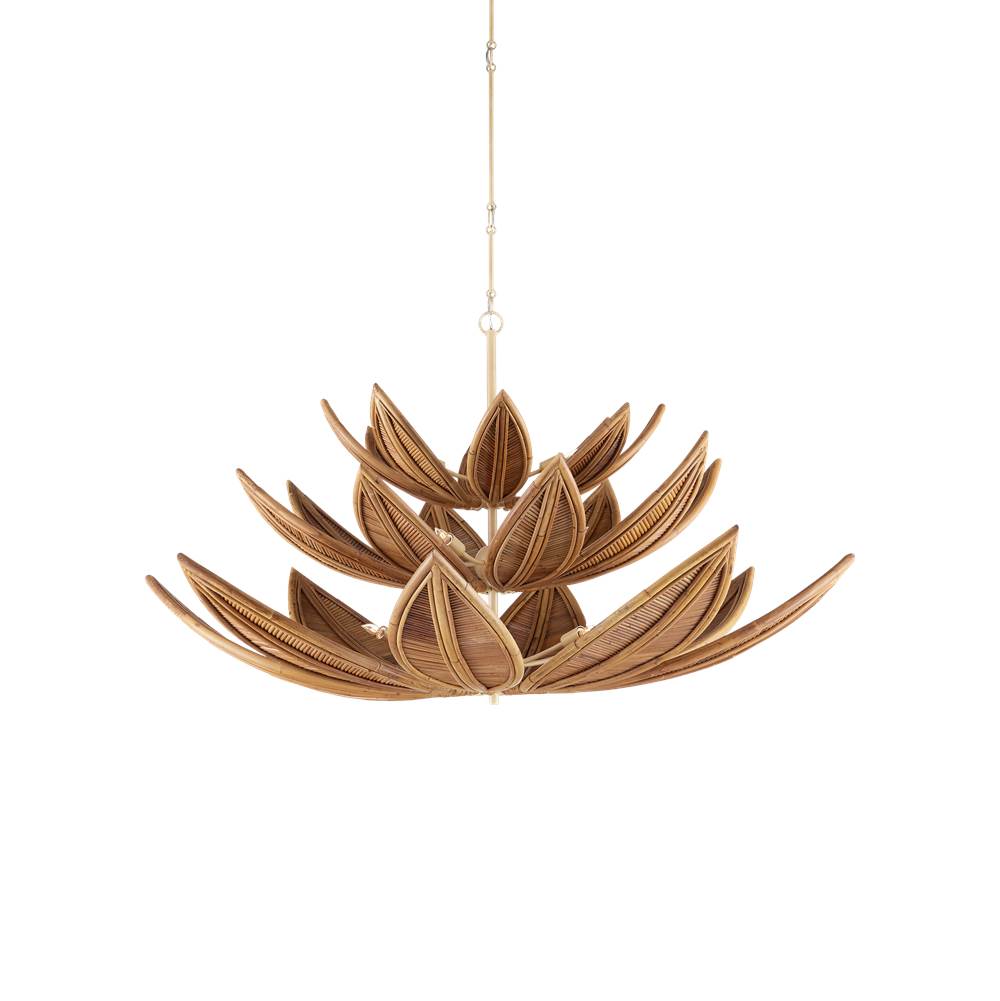Currey And Company 9000-1299  Cubana Three-tier Chandelier Image 1