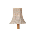 Currey And Company 0900-0040 Whitewash Bell Whitewashed Chandelier Shade Image 1