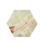 Currey And Company 1200-1036 Green Arco Green Onyx Hexagon Box Image 5