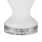 Currey And Company Zeta White Table Lamp