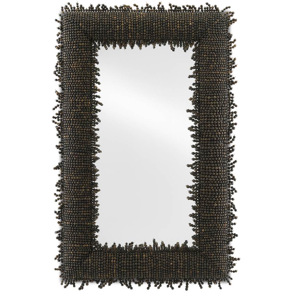 Currey And Company 1000-0081 Black,Mirror Pasay Large Mirror Image 1