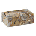 Currey And Company 1200-0173 Black Agate Malaga Small Box Image 1