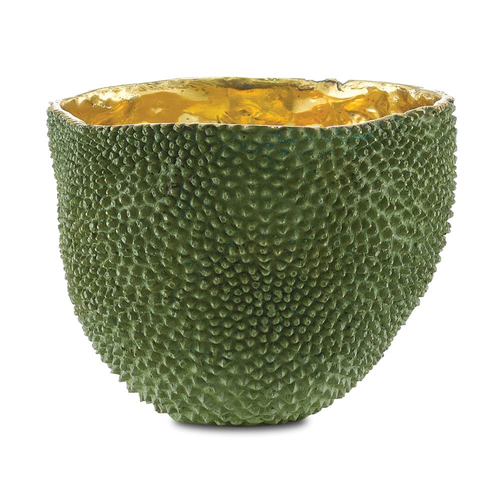 Currey And Company 1200-0289 Green,Gold Jackfruit Large Vase Image 1