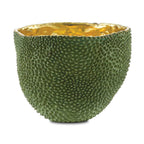 Currey And Company 1200-0289 Green,Gold Jackfruit Large Vase Image 1