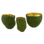 Currey And Company 1200-0289 Green,Gold Jackfruit Large Vase Image 2