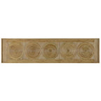 Currey And Company 3000-0174 Natural Rattan,Clear Silang Console Table Image 2