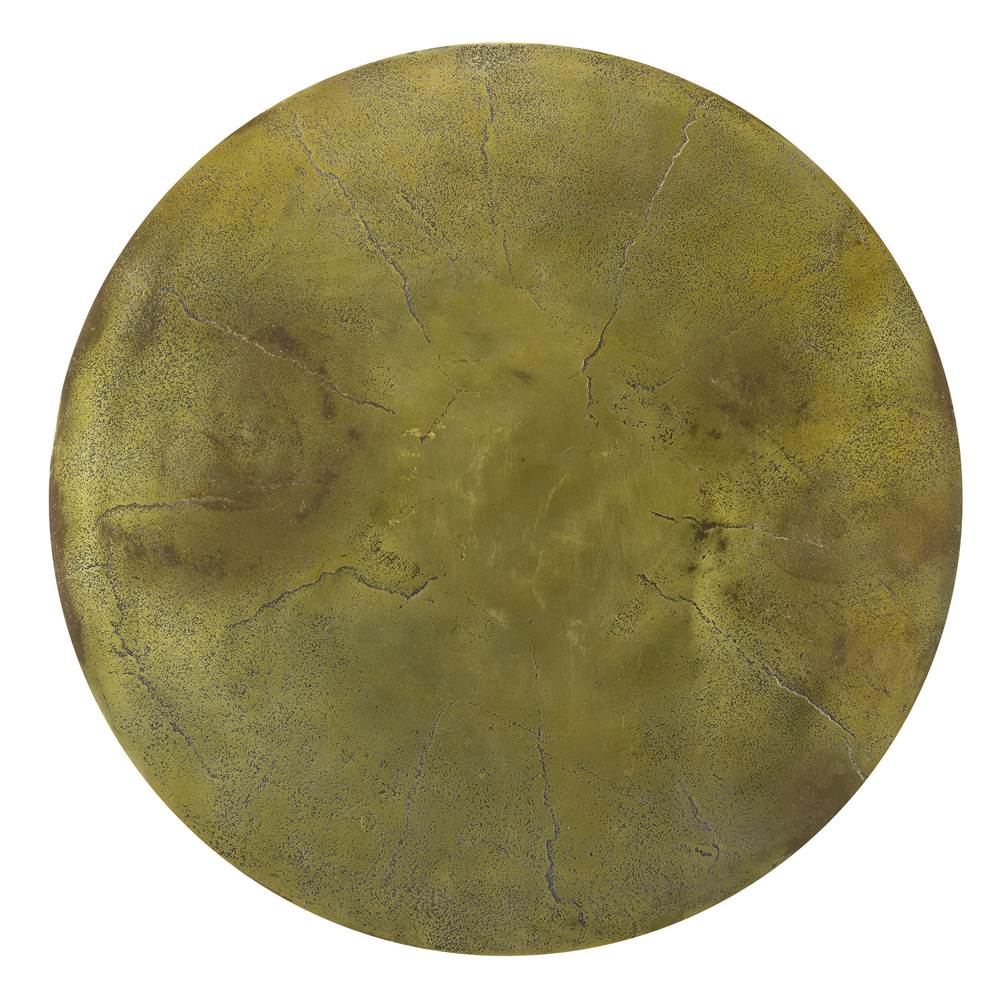 Currey And Company 4000-0118 Antique Gold Abu Accent Table Image 3