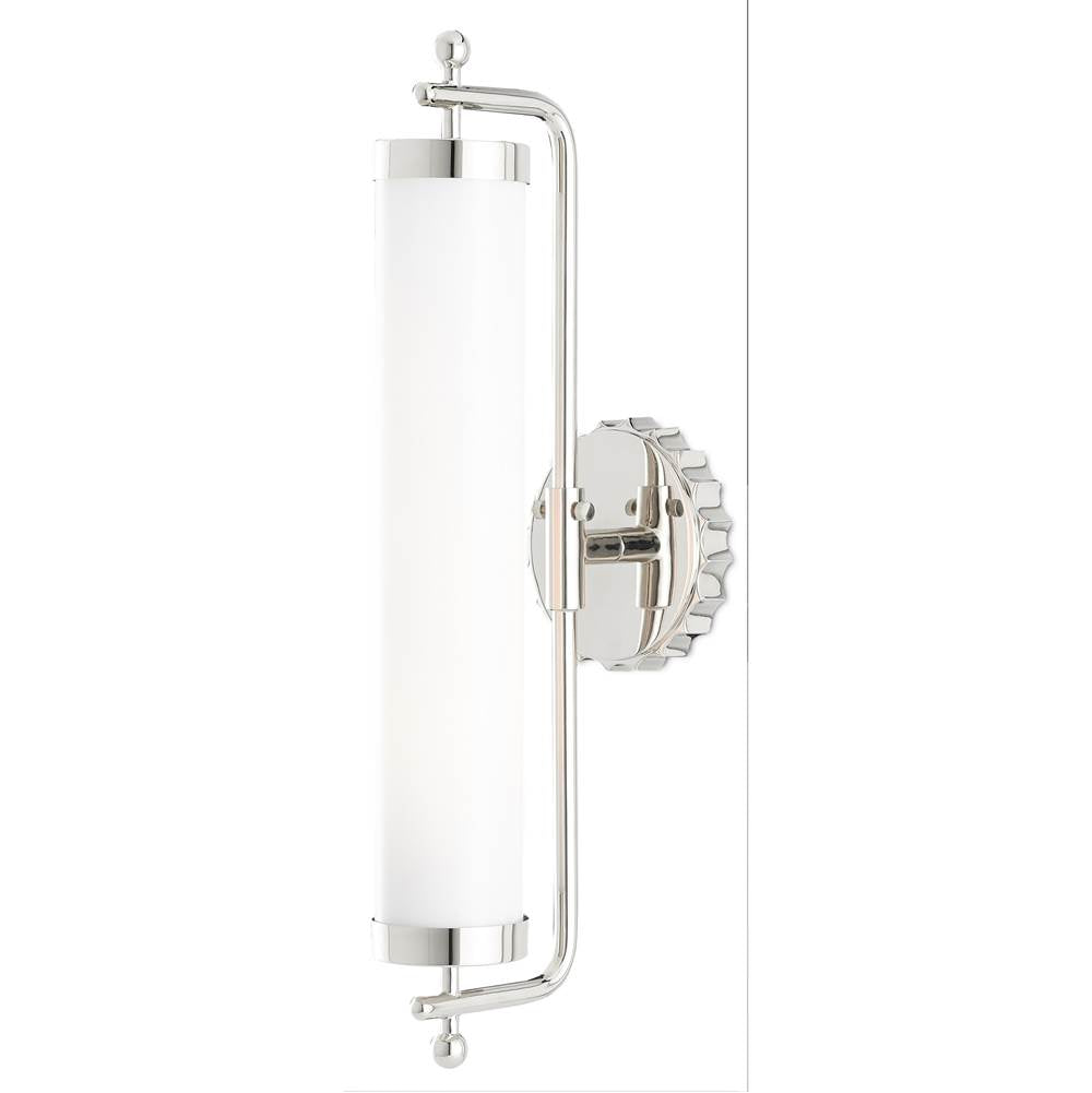 Currey And Company 5000-0142 Polished Nickel Latimer Nickel Wall Sconce Image 1