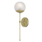 Currey And Company 5000-0154 Brushed Brass Montview Wall Sconce Image 1