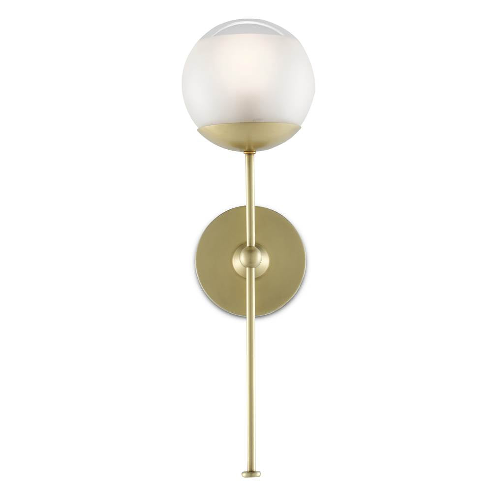 Currey And Company 5000-0154 Brushed Brass Montview Wall Sconce Image 5