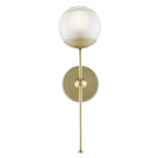 Currey And Company 5000-0154 Brushed Brass Montview Wall Sconce Image 5