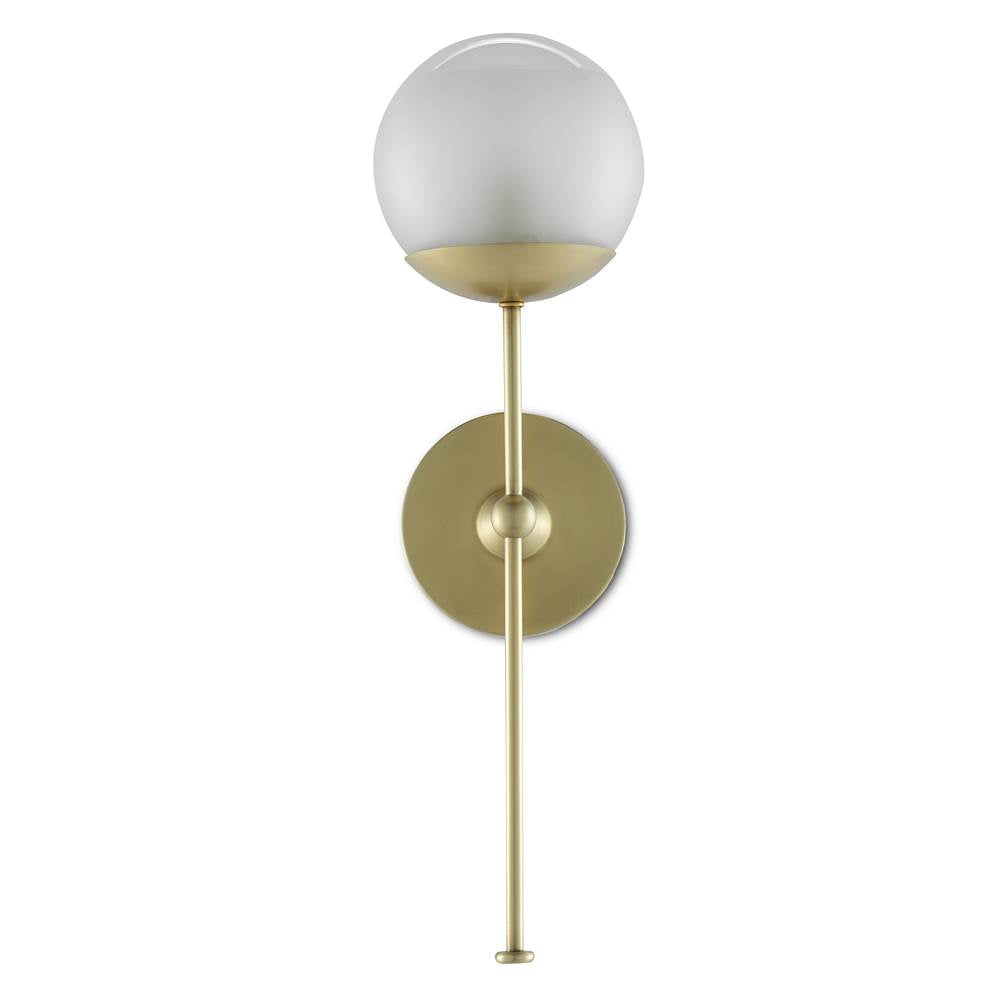 Currey And Company 5000-0154 Brushed Brass Montview Wall Sconce Image 4
