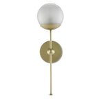 Currey And Company 5000-0154 Brushed Brass Montview Wall Sconce Image 4