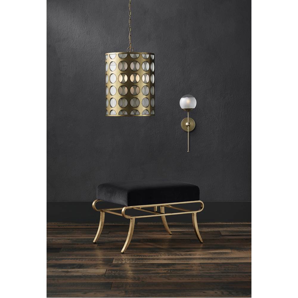 Currey And Company 5000-0154 Brushed Brass Montview Wall Sconce Image 2