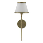 Currey And Company  Brimsley Brass Wall Sconce
