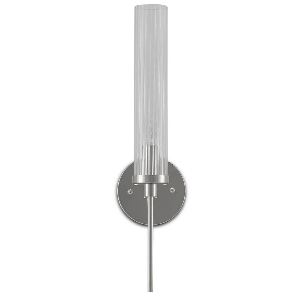 Currey And Company  Bellings Nickel Wall Sconce