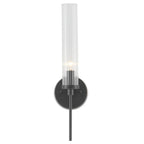 Currey And Company 5800-0006 Oil Rubbed Bronze,Clear Bellings Bronze Wall Sconce Image 1
