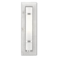 Currey And Company 5800-0017 Natural Alabaster,Polished Nickel,Opaque,White Bruneau Nickel Wall Sconce Image 1