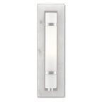 Currey And Company 5800-0017 Natural Alabaster,Polished Nickel,Opaque,White Bruneau Nickel Wall Sconce Image 1