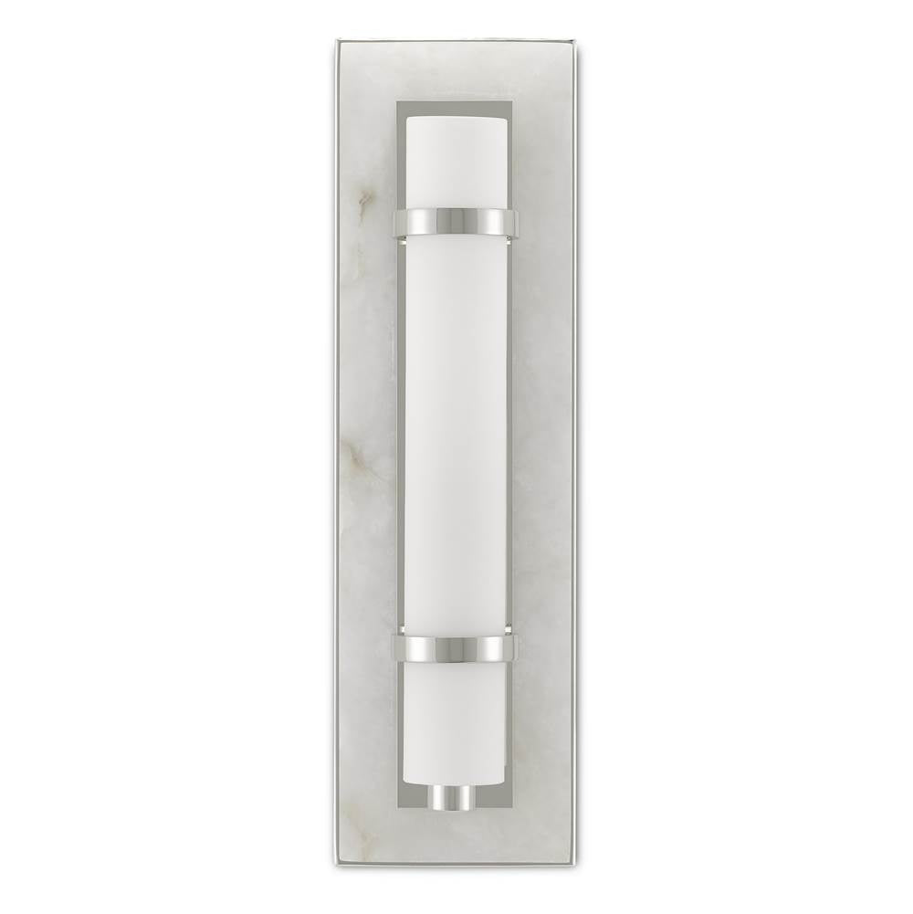 Currey And Company  Bruneau Nickel Wall Sconce