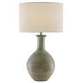 Currey And Company 6000-0611 Dark Moss Green,Gold Loro Table Lamp Image 1