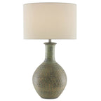 Currey And Company 6000-0611 Dark Moss Green,Gold Loro Table Lamp Image 1