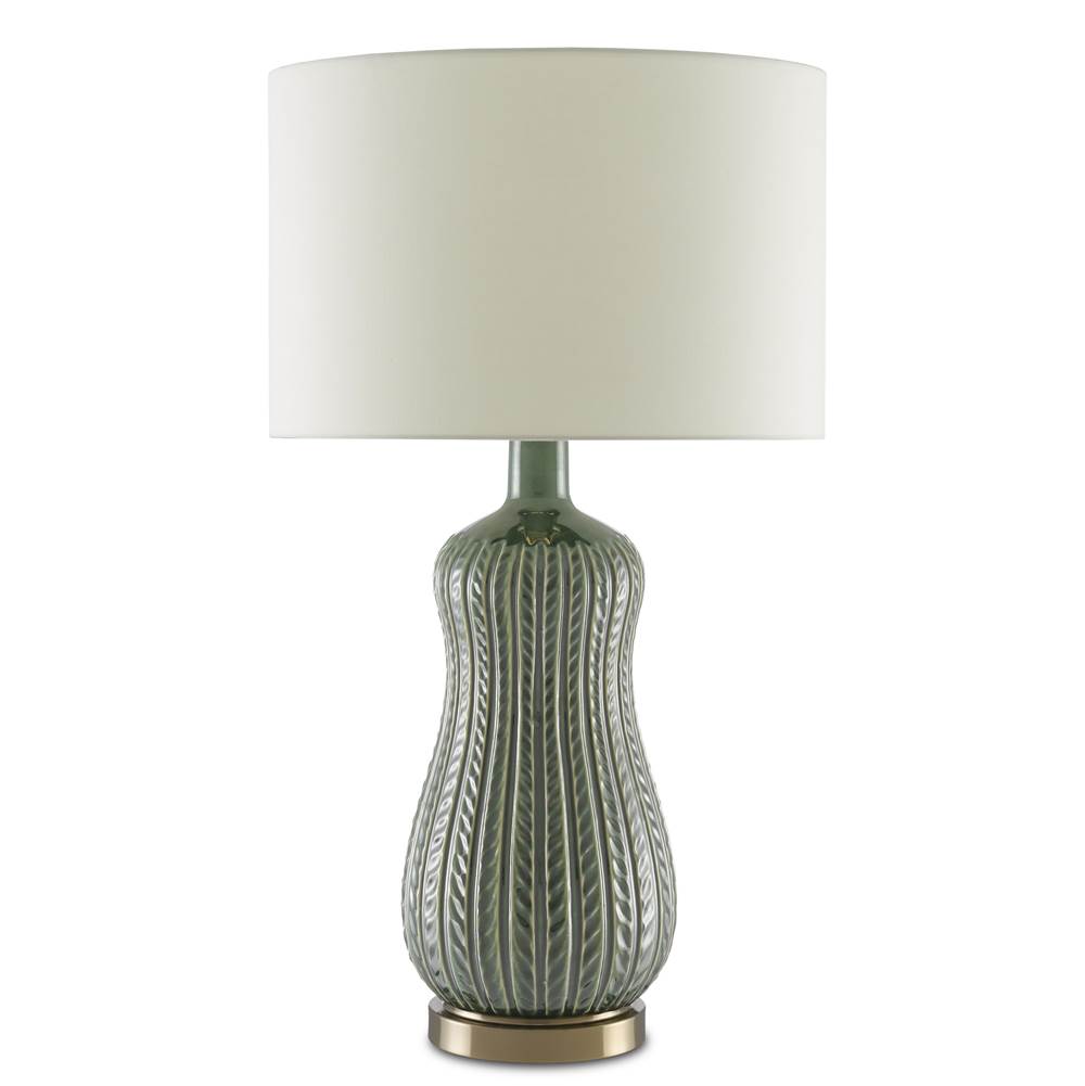Currey And Company  Mamora Green Table Lamp