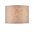 Currey And Company 0900-6013  Nomad Beige Drum Lamp Shade Image 1
