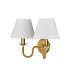 Currey And Company 5000-0274 Brass Adala Brass Wall Sconce Image 2