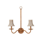 Currey And Company 0900-0040 Whitewash Bell Whitewashed Chandelier Shade Image 5