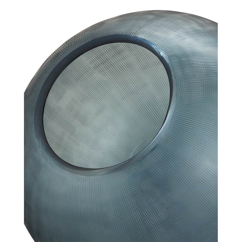Currey And Company  Fresno Blue Orb Set Of 3