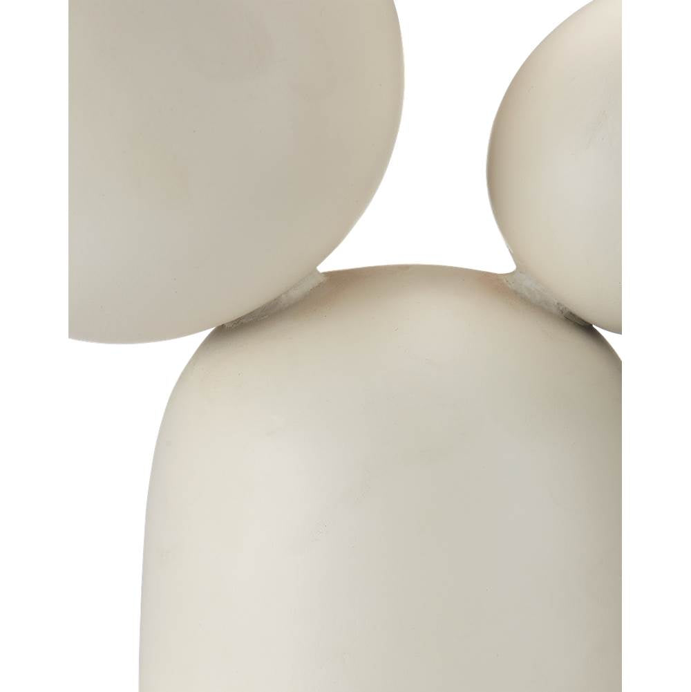 Currey And Company 1200-0970 Ivory Ensemble Object Set Of 2 Image 5