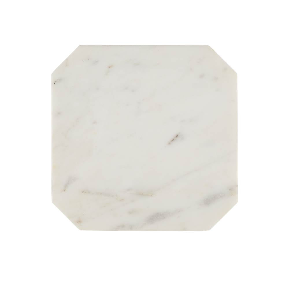 Currey And Company 4000-0235  Ocho Marble Drinks Table Image 3